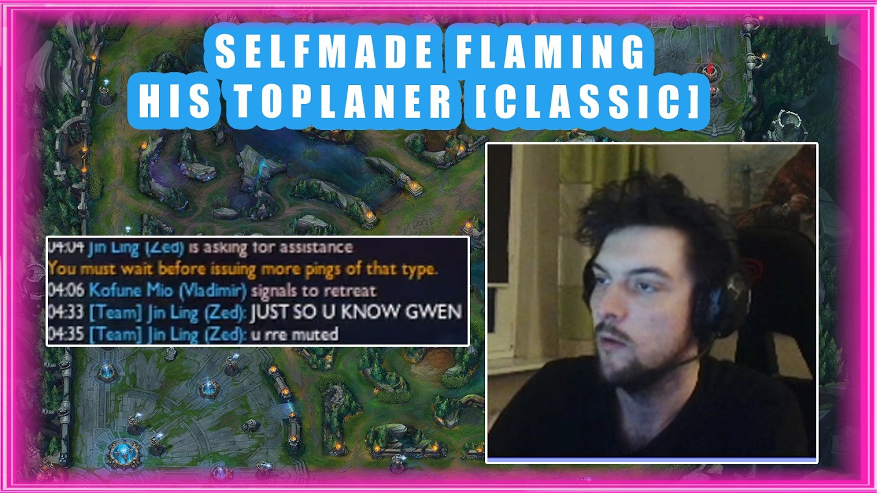 Selfmade FLAMING His Toplaner in SoloQ 👀 [CLASSIC]