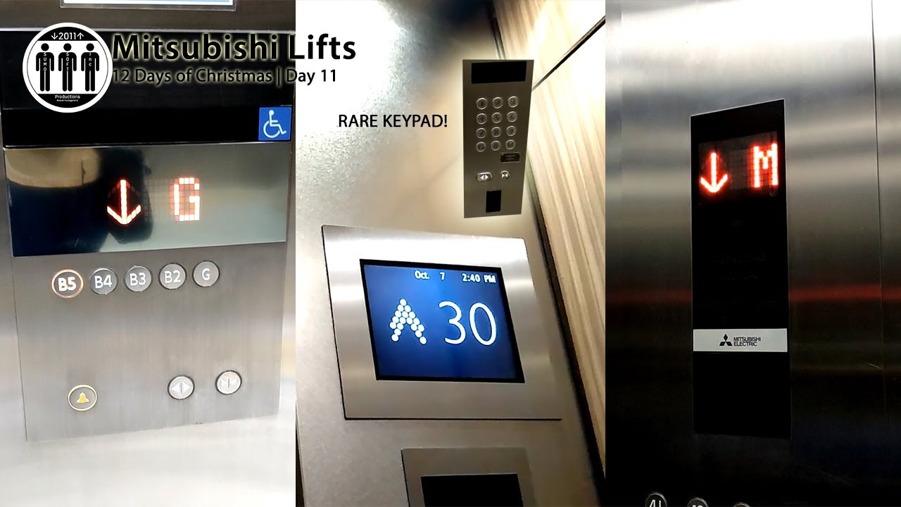 3x Mitsubishi Lifts / Elevators at Casa Grande Residences (Phase 2), Jakarta