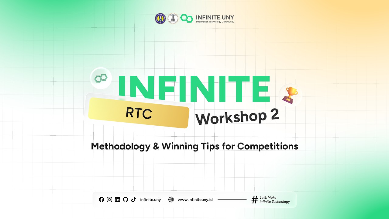 Workshop 2 Road To Competition - Methodology & Winning Tips for Competitions