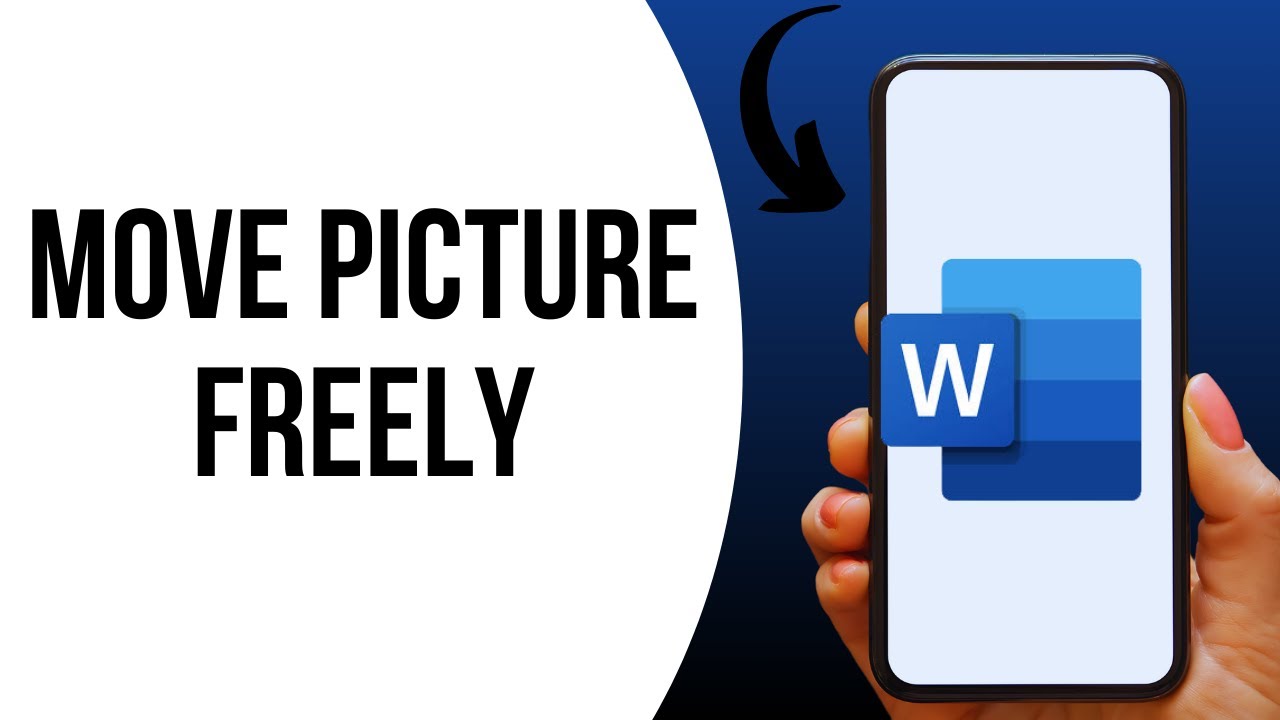 How To Freely Move A Picture On MS Word ?