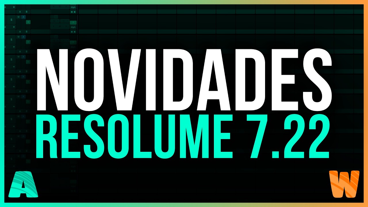 NOVIDADES NO RESOLUME 7.22