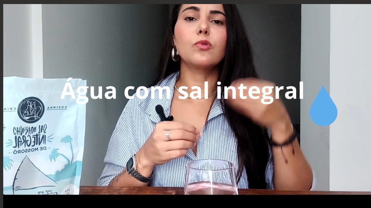 Tr&ecirc;s motivos pra come&ccedil;ar a consumir sal integral hoje!