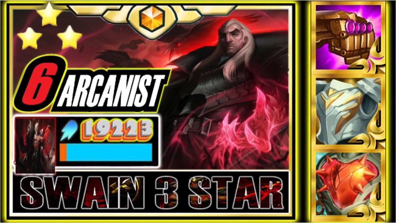 SWAIN 3 ⭐⭐⭐ vs SEPHIRANE 3 Star –TFT Set 16 #롤체 #tft #teamfighttactics #set16 #swain #3star
