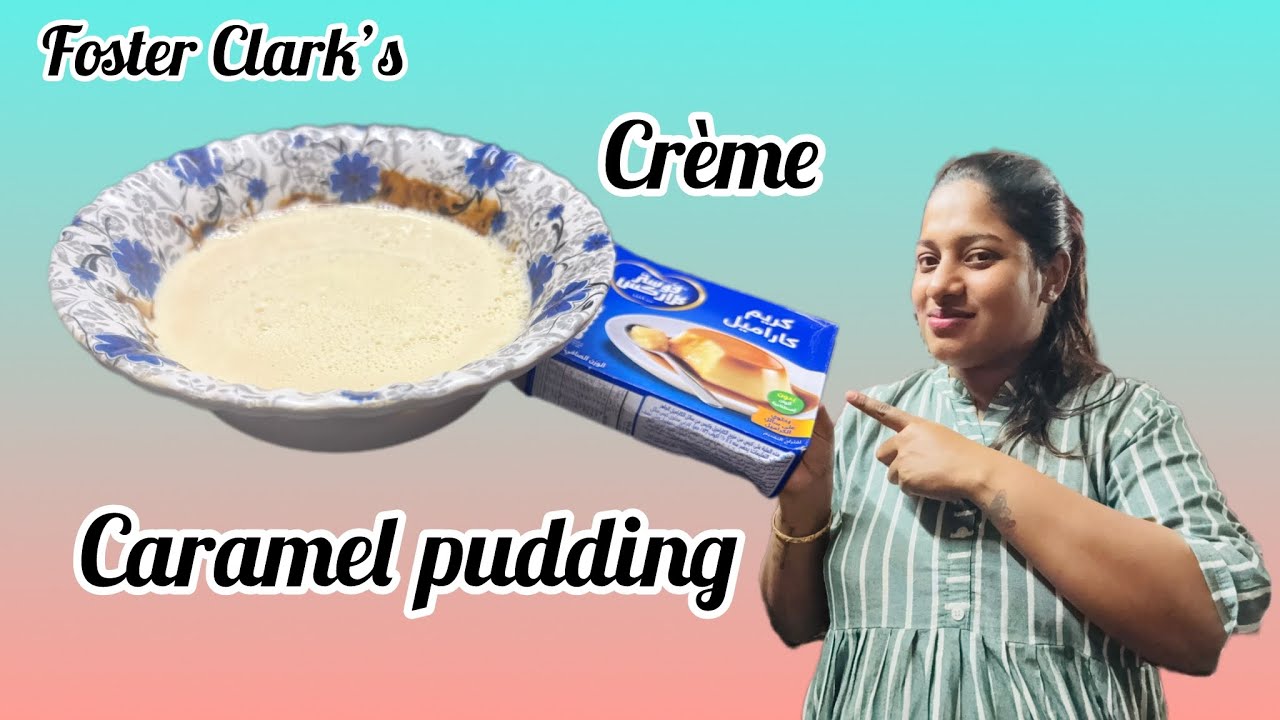 Foster Clarks  cre’me caramel pudding🍮#subscribe my channel#shortvideo