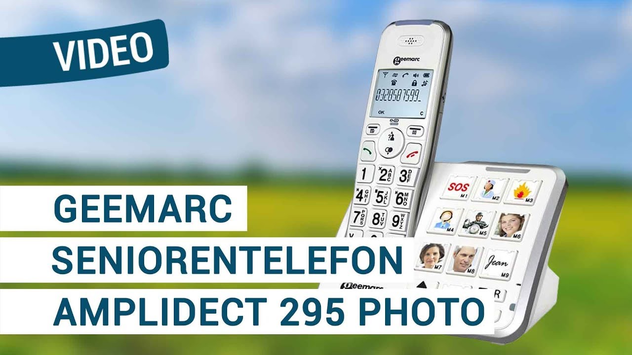 Geemarc AmpliDECT 295 Photo Seniorentelefon