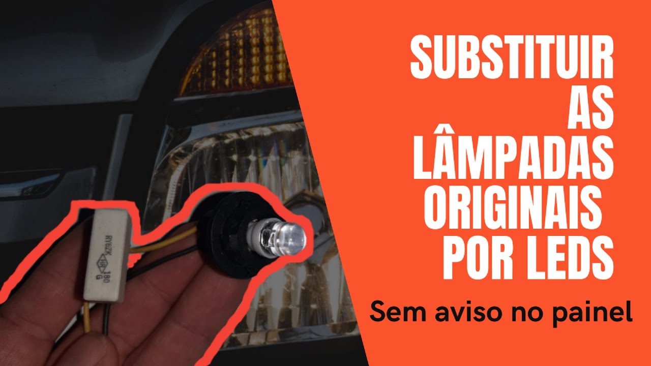 Como Instalar LEDs no Carro sem ter Erro Aviso no Painel