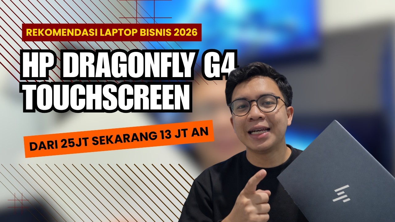 Review Laptop Hp Dragonfly G4 DARI 25 JT SEKARANG 13 JT |REKOMENDASI LAPTOP BISNIS 2026|