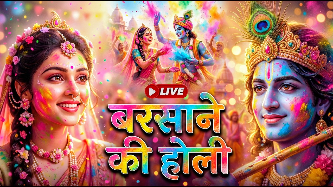 LIVE : होली स्पेशल गीत 2026 | Bhakti Holi Song | Radha Krishna Holi Ka Gaana | Live Holi Ka Gana2026