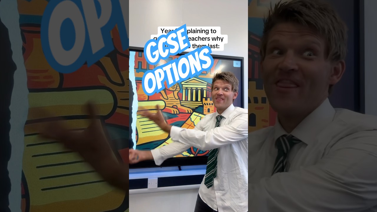 What did you choose for your GCSE options? #gcses #highschool #students #teachers #comedy #funny