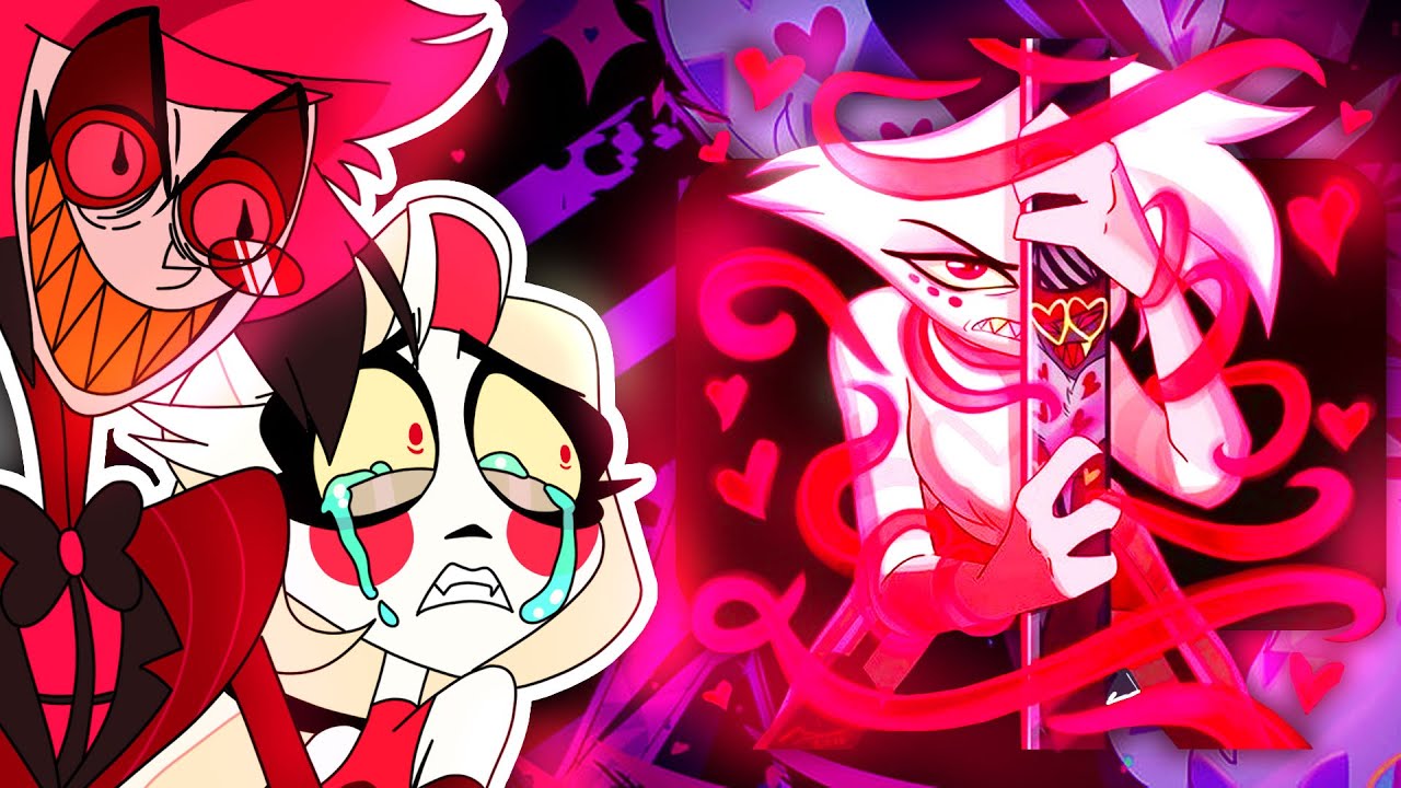 HAZBIN HOTEL REACT TO ADDICT// Angel Dust stands up to Valentino // Music Video // Reaction