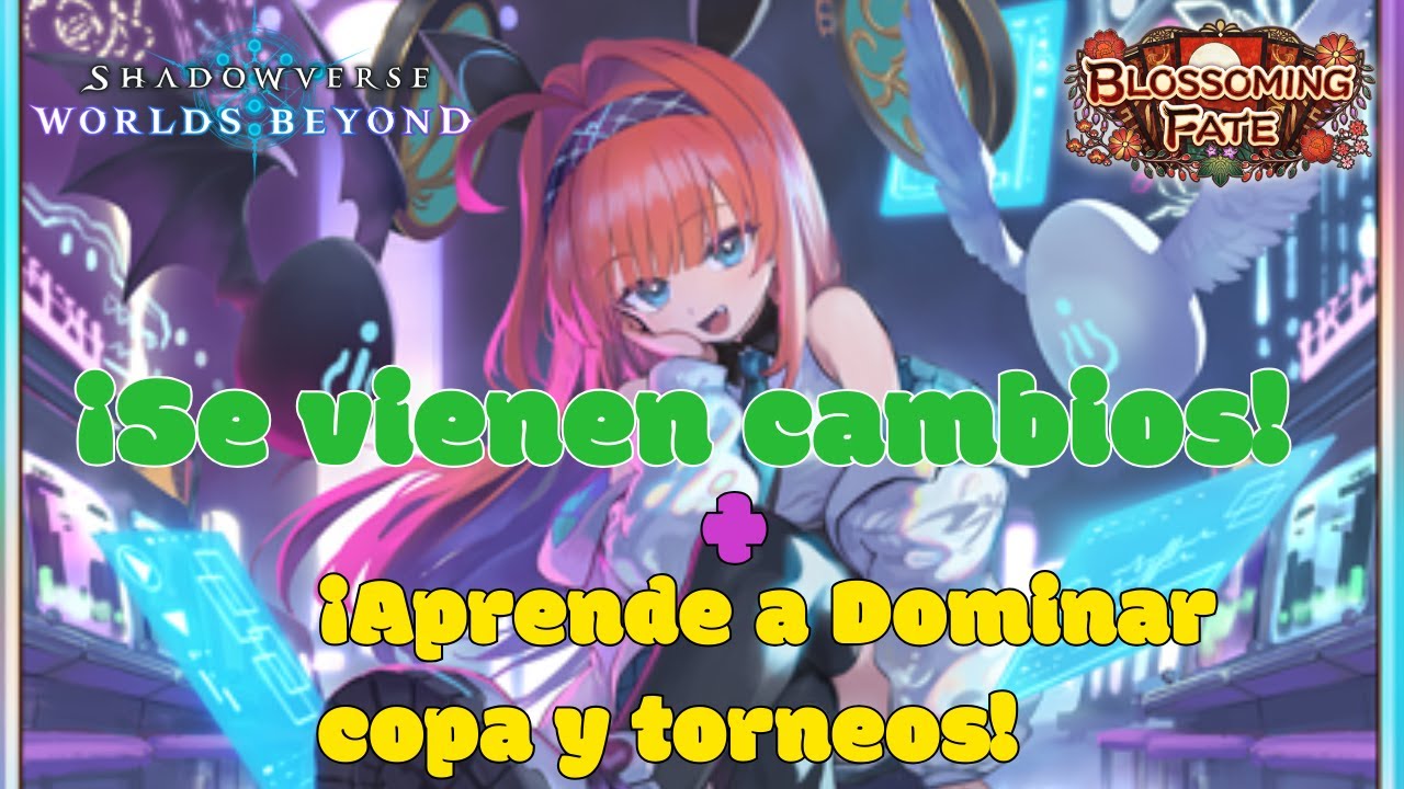 ¿QUÉ CAMBIARÁ?  Noticias de Actualización y Cómo Dominar los Torneos Shadowverse Worlds Beyond