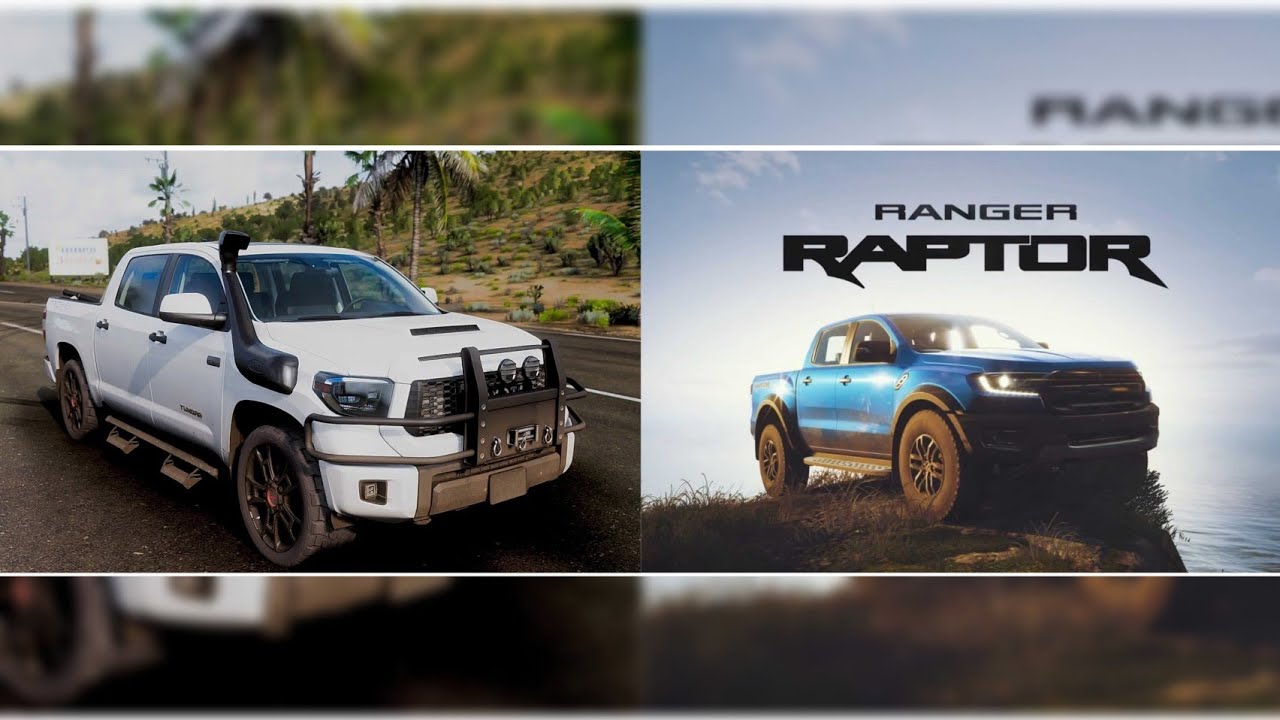 Forza Horizon 5 | Toyota Tundra TDR Pro Vs Ford Ranger Raptor
