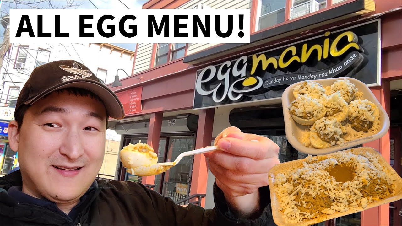 Trying The Famous EGGS ONLY Indian Restaurant! Eggmania Review