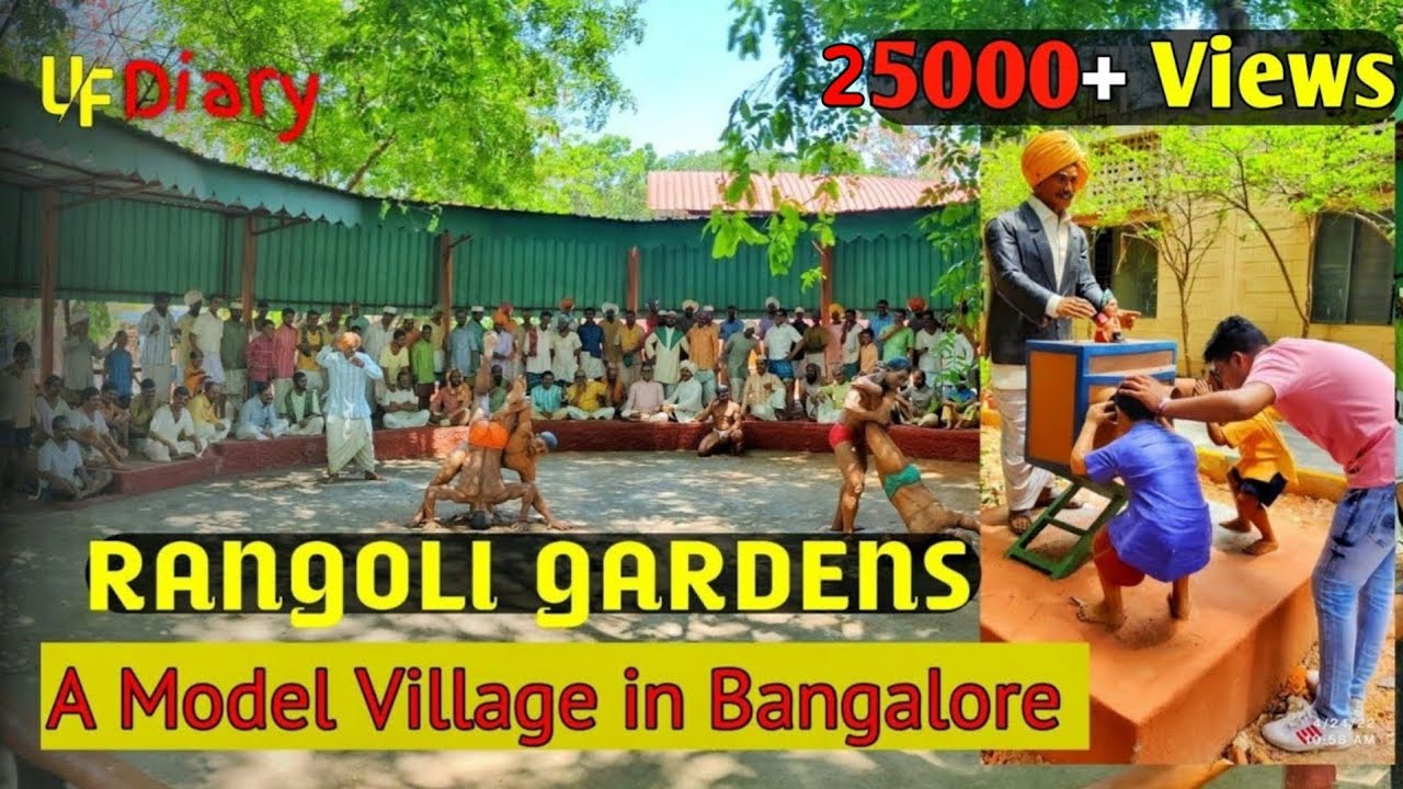 Rangoli Gardens || A Model Village in Bangalore