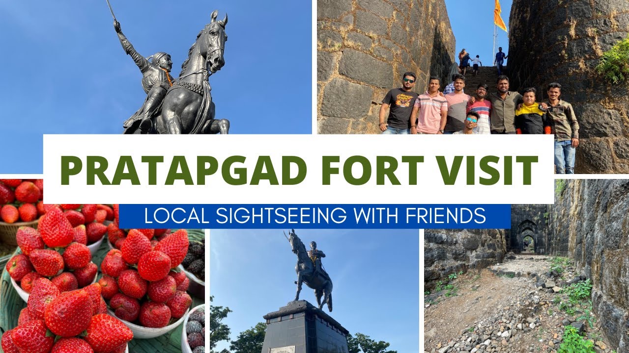 Pratapgad Fort Visit 🙏 |  Local Sightseeing | Mahabaleshwar | Maharashtrian Traveller