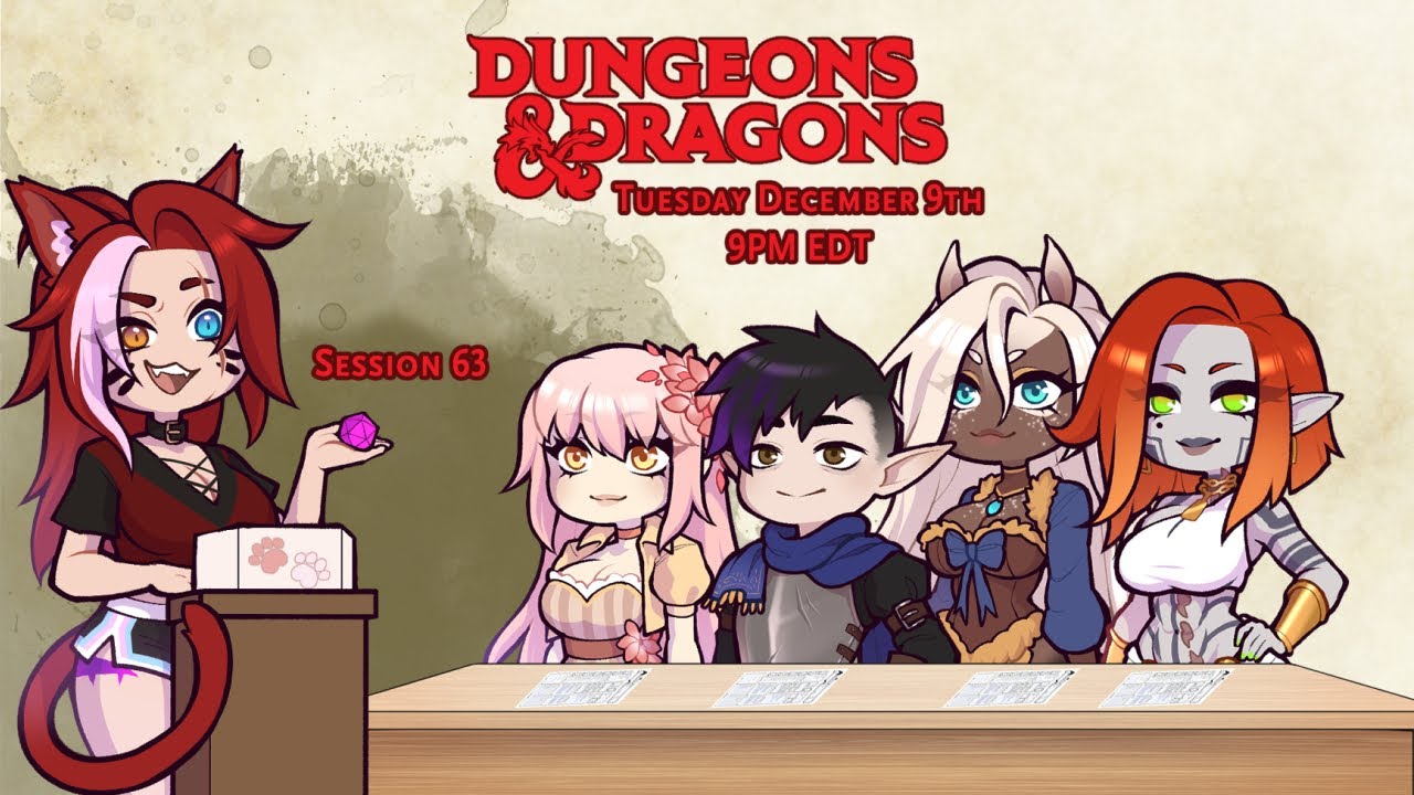 [Vtuber] Dungeons and Dragons Acquisitions Incorporated style! - The J Crew:  Session 63