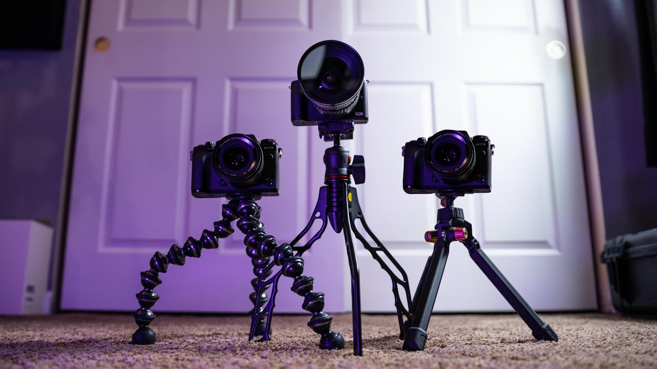 SWITCHPOD vs POLAR PRO APEX vs GORILLA TRIPOD (lil tripod showdown)