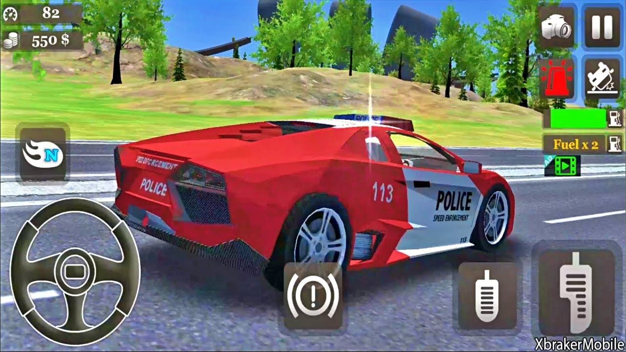 Police Car Stunt Driver - Lamborghini Police Unlocked - Android Gameplay FHD