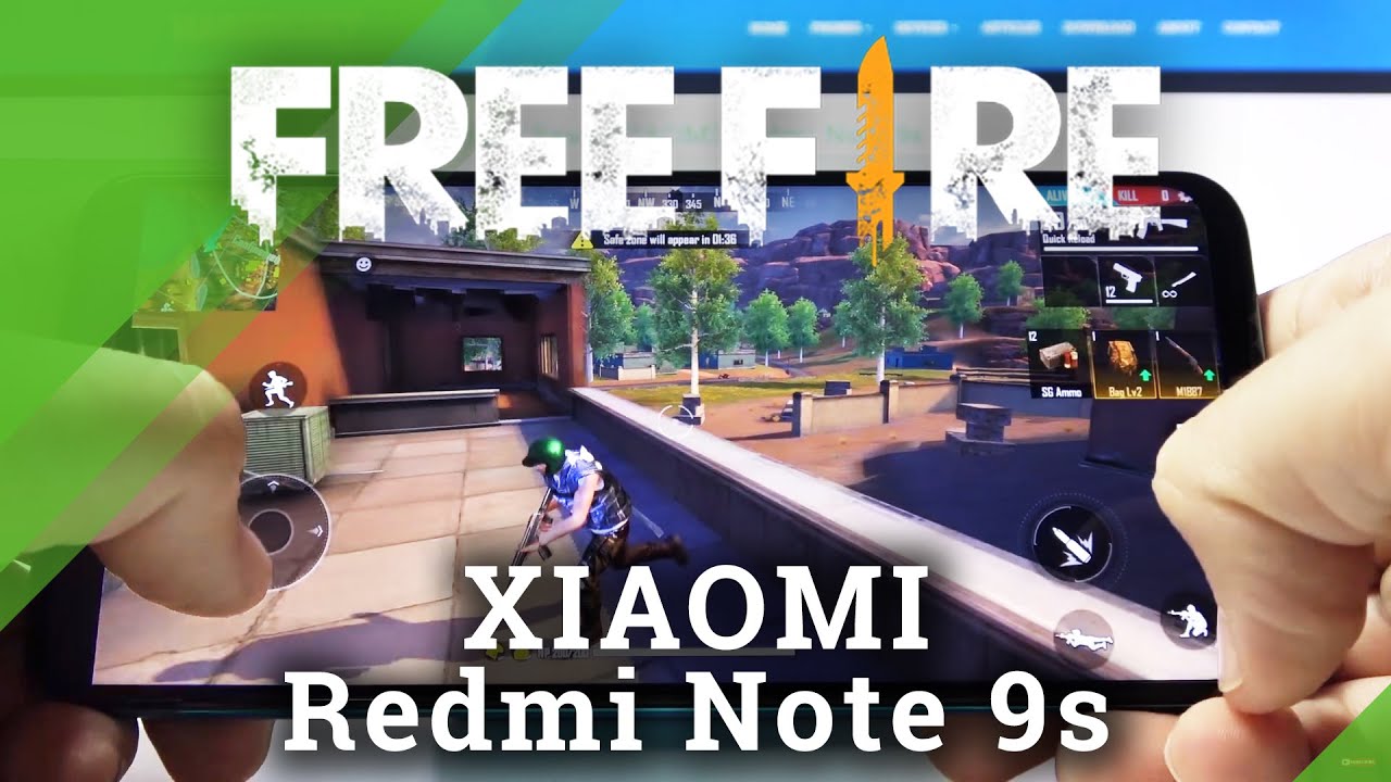 Battle Royale Mobile Game on Xiaomi Redmi Note 9s - Garena Free Fire Gameplay