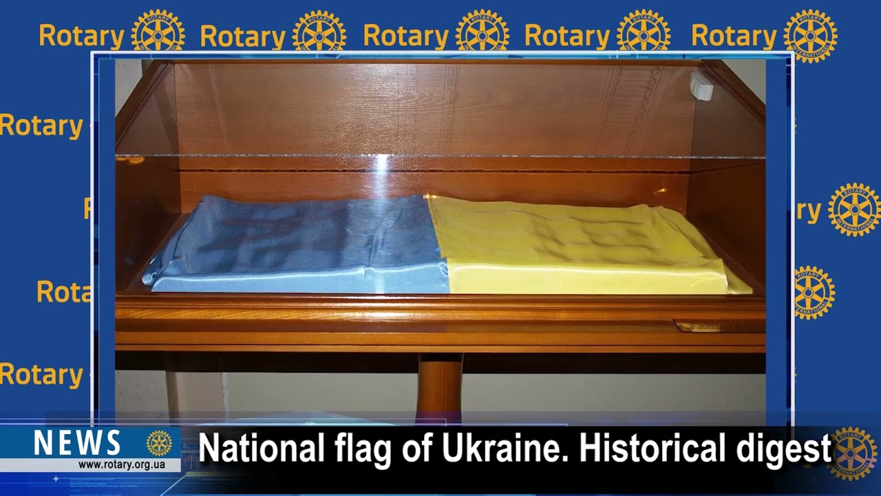 National flag of Ukraine. Historical digest
