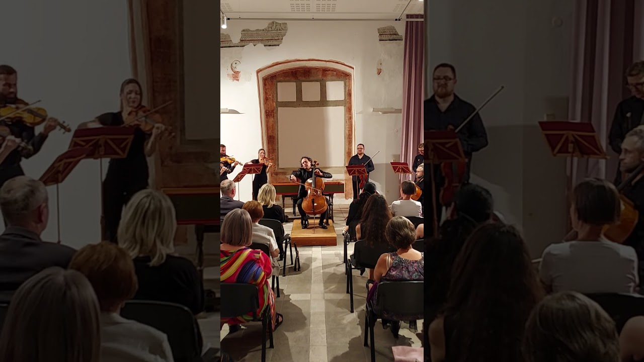 Luigi Boccherini, Cello Concerto in G,   G 480. Emil Rovner and Barocco Sempre Giovane Ensemble