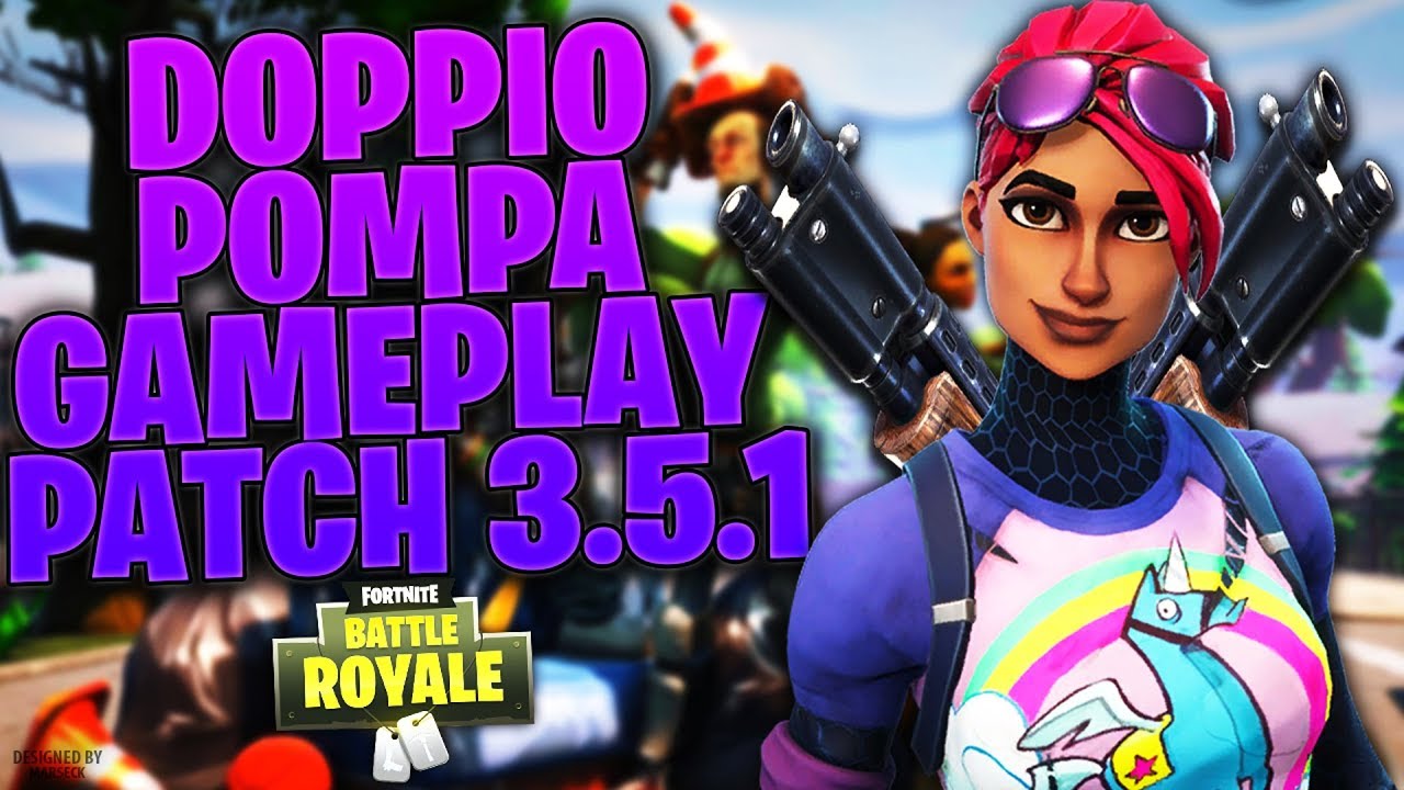 DEVASTO COL DOPPIO POMPA DEL NONNO DOPO L'ULTIMA PATCH! DIVENTA SOLO VS DUO - FORTNITE BATTLE ROYALE