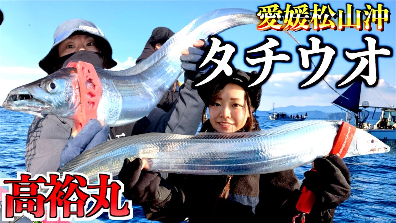 第404話【タチウオ】愛媛松山でドラゴン太刀魚に挑む!の巻!