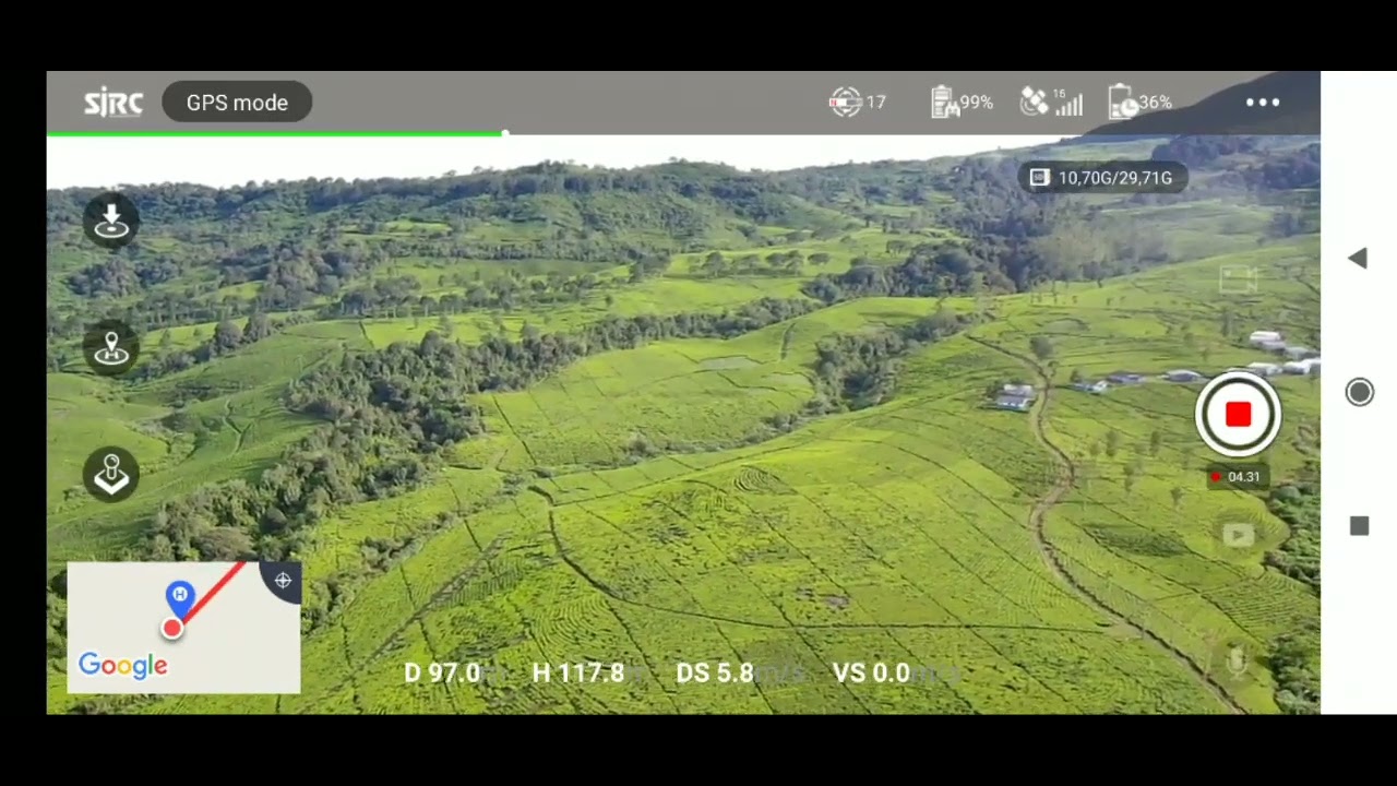 Perkebunan Gambung Ciwidey #sjrc #shorts #short #trending #drone #ciwide