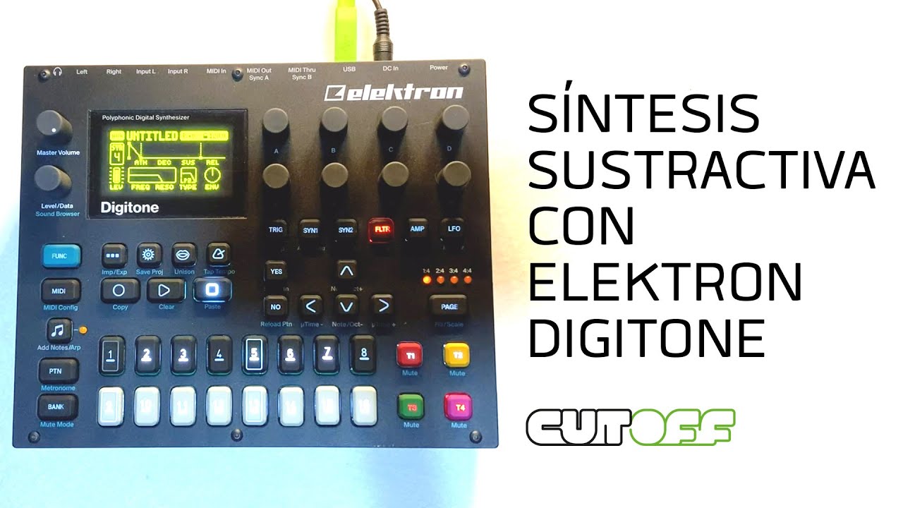 Síntesis sustractiva con Elektron Digitone