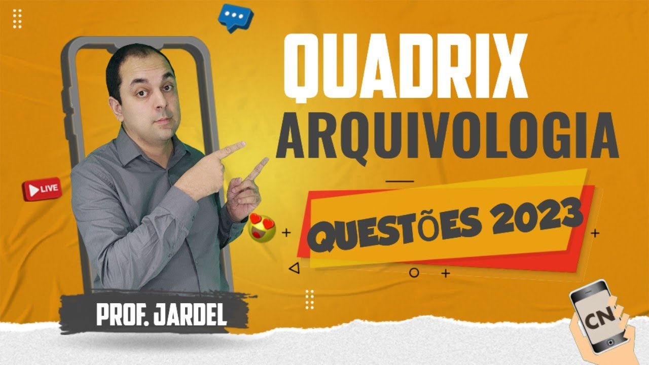 Questões Arquivologia Banca QUADRIX 2023 TODAS