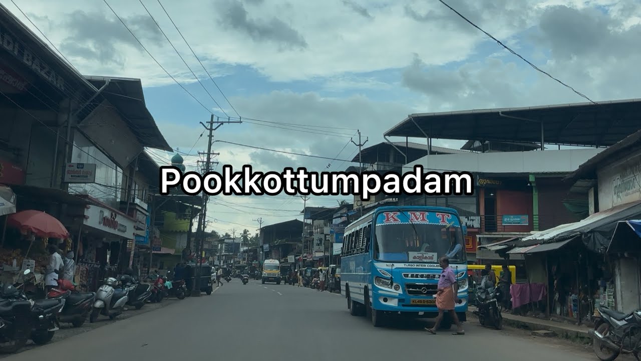 Pookkottumpadam city tour | Malappuram district | 4K