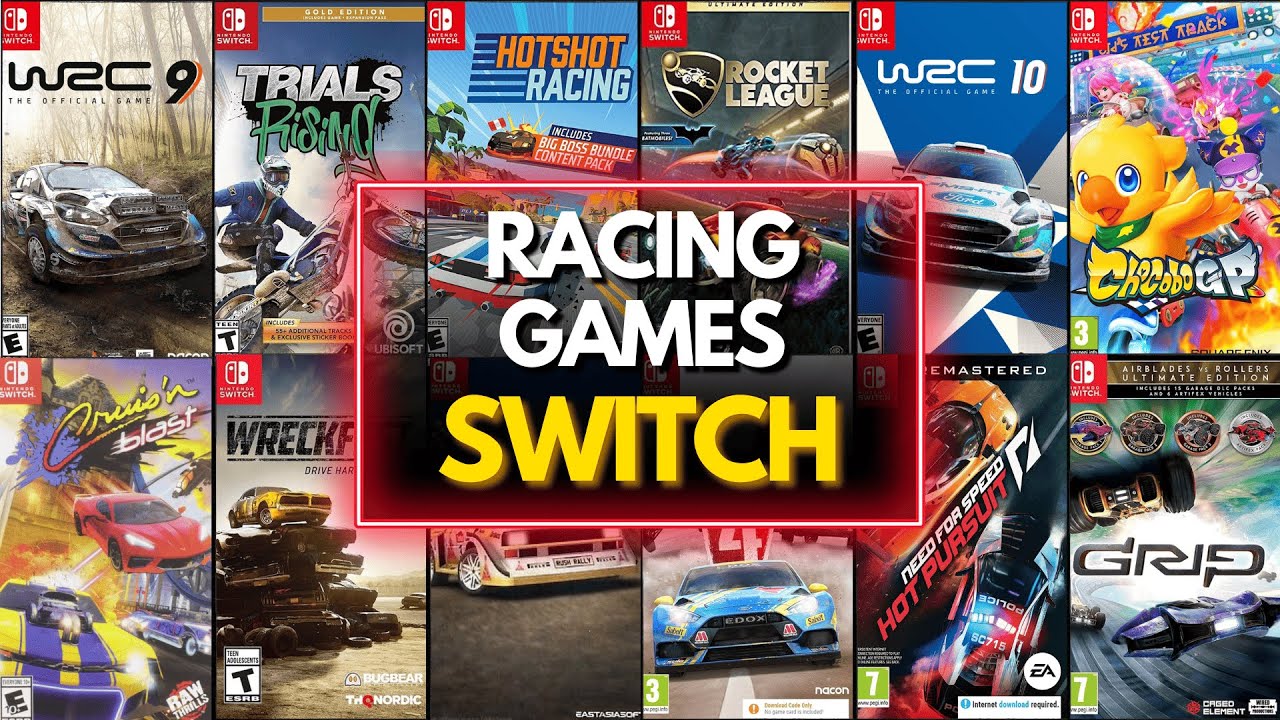 Top 45 Best RACING Games on NINTENDO SWITCH YOU NEED TO PLAY