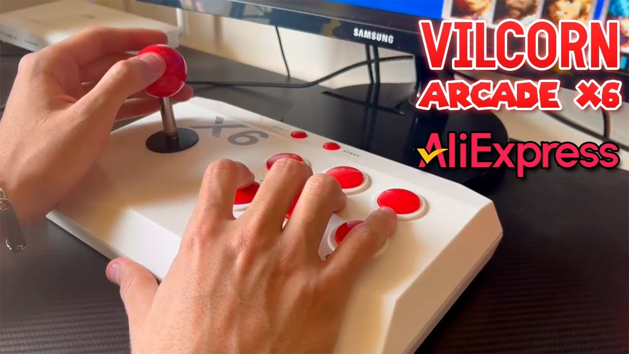 Esta consola ARCADE de ALIEXPRESS te va a ENCANTAR | VILCORN ARCADE X6 | luigi2498