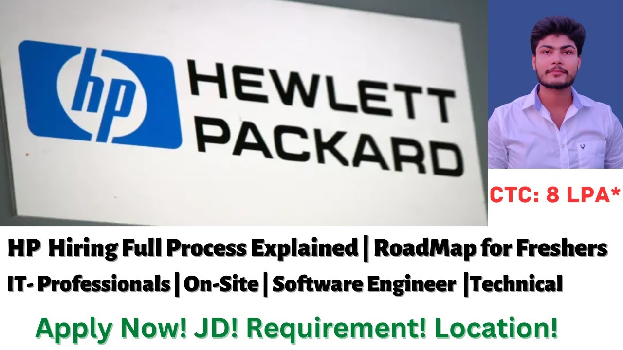 HP Hiring Full Process Explained | On Campus | Software Engineer | Off Campus | Technical Interview