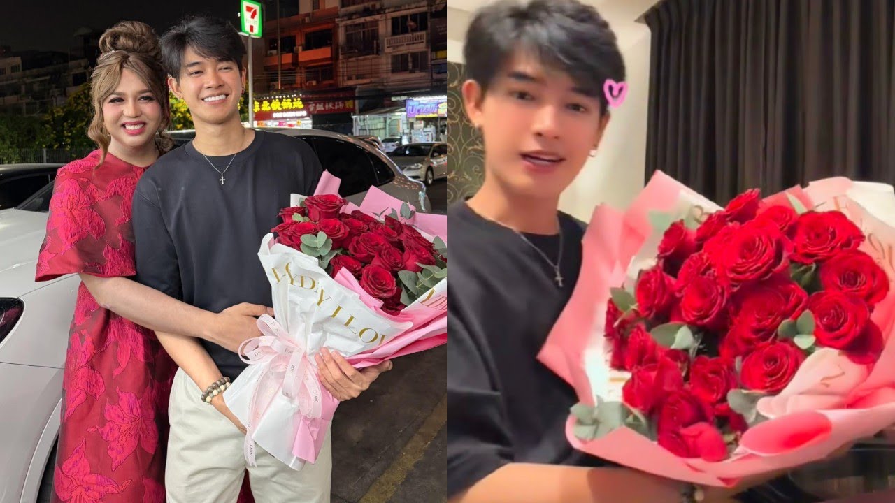 ปกรณ์ ดีใจมาก แพรรี่ ซื้อดอกไม้ให้วันวาเลนไทน์ จะเก็บไว้อย่างดี