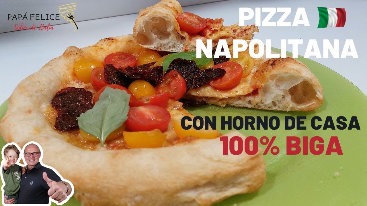 🇮🇹 PIZZA NAPOLITANA Contemporánea | 100% BIGA | Con Horno de CASA