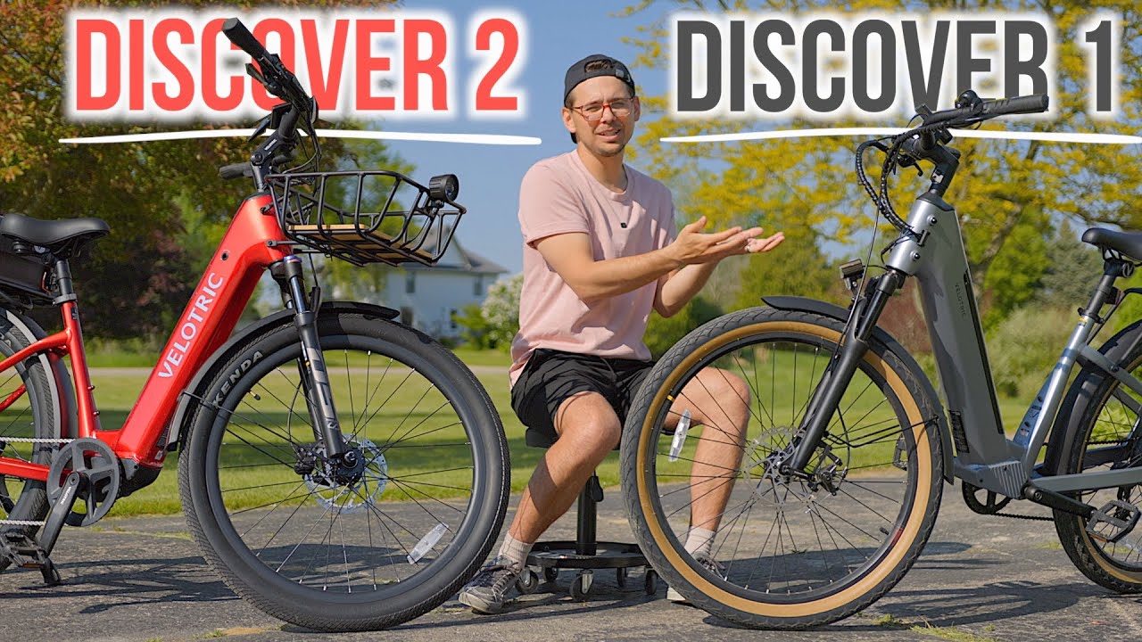 Электровелосипеды Velotric Discover 1 и Discover 2 (большая разница)