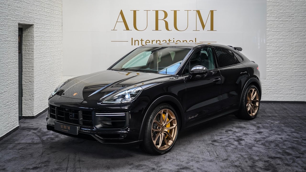 [2024] PORSCHE CAYENNE TURBO GT COUPE CHROMITSCHWARZ / NEODYME | AURUM |