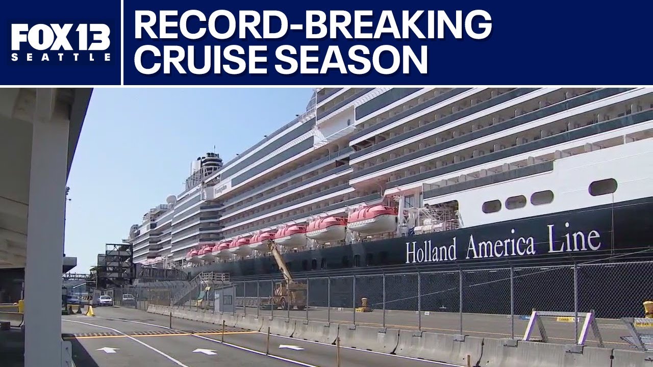 Seattle cruise season sets sail with record-breaking demand | FOX 13 Seattle
