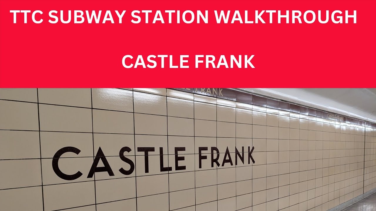 TTC Subway Station Walkthrough  - Castle Frank (Line 2)