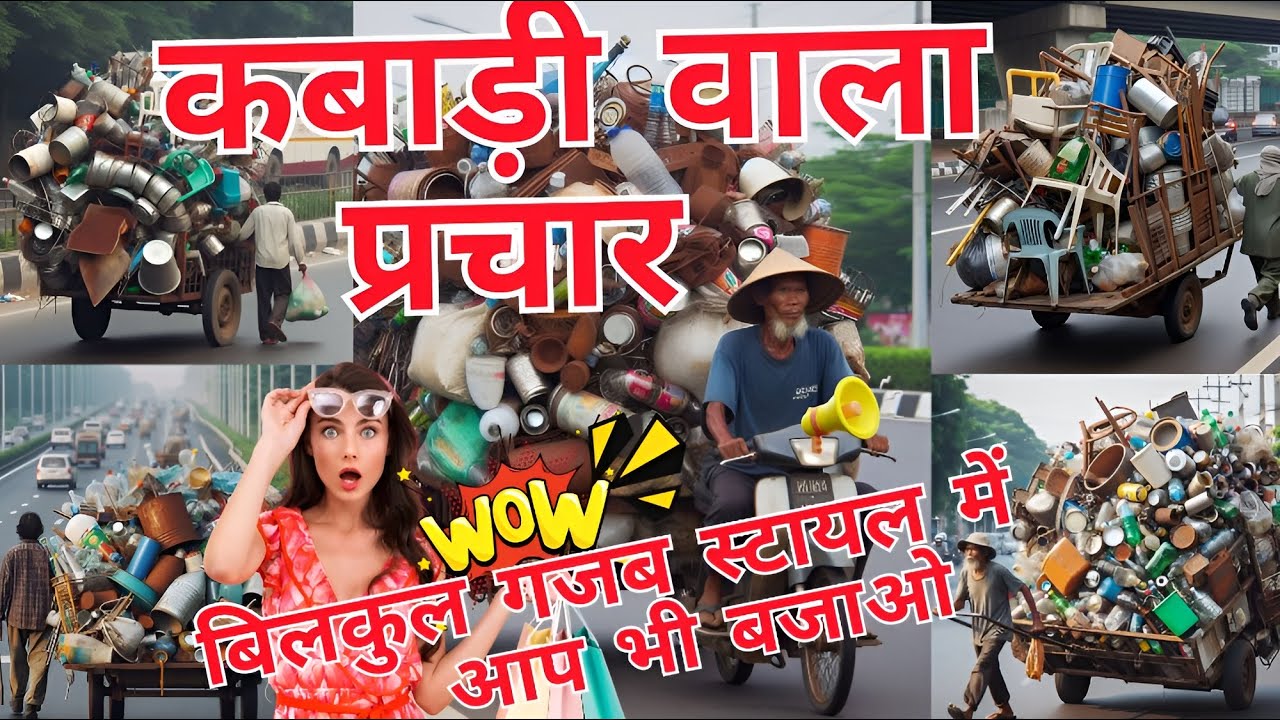 New Bhangar Prachar Loha Tina Plastic Recording – Perfect for Waste Traders! #kabadiwala