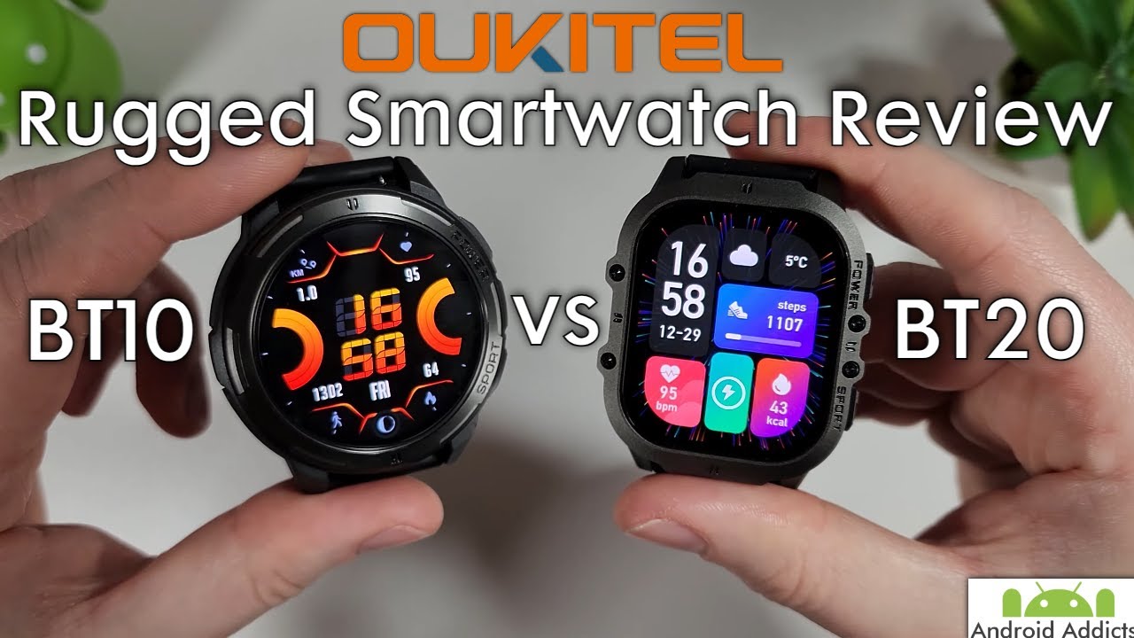Обзор защищённых смарт-часов Oukitel BT10 и BT20