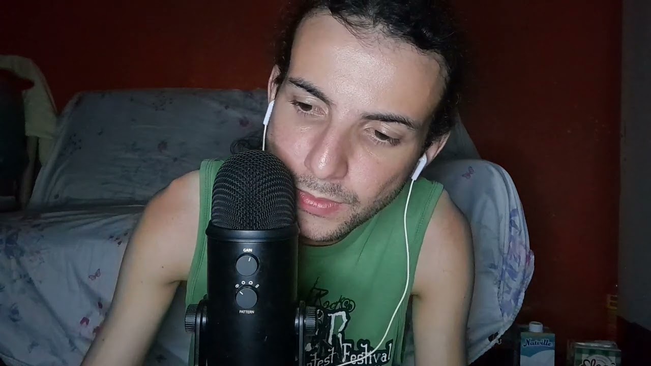 ASMR: sons de boca, gel mágico, creme nas mãos, 😴😴😴