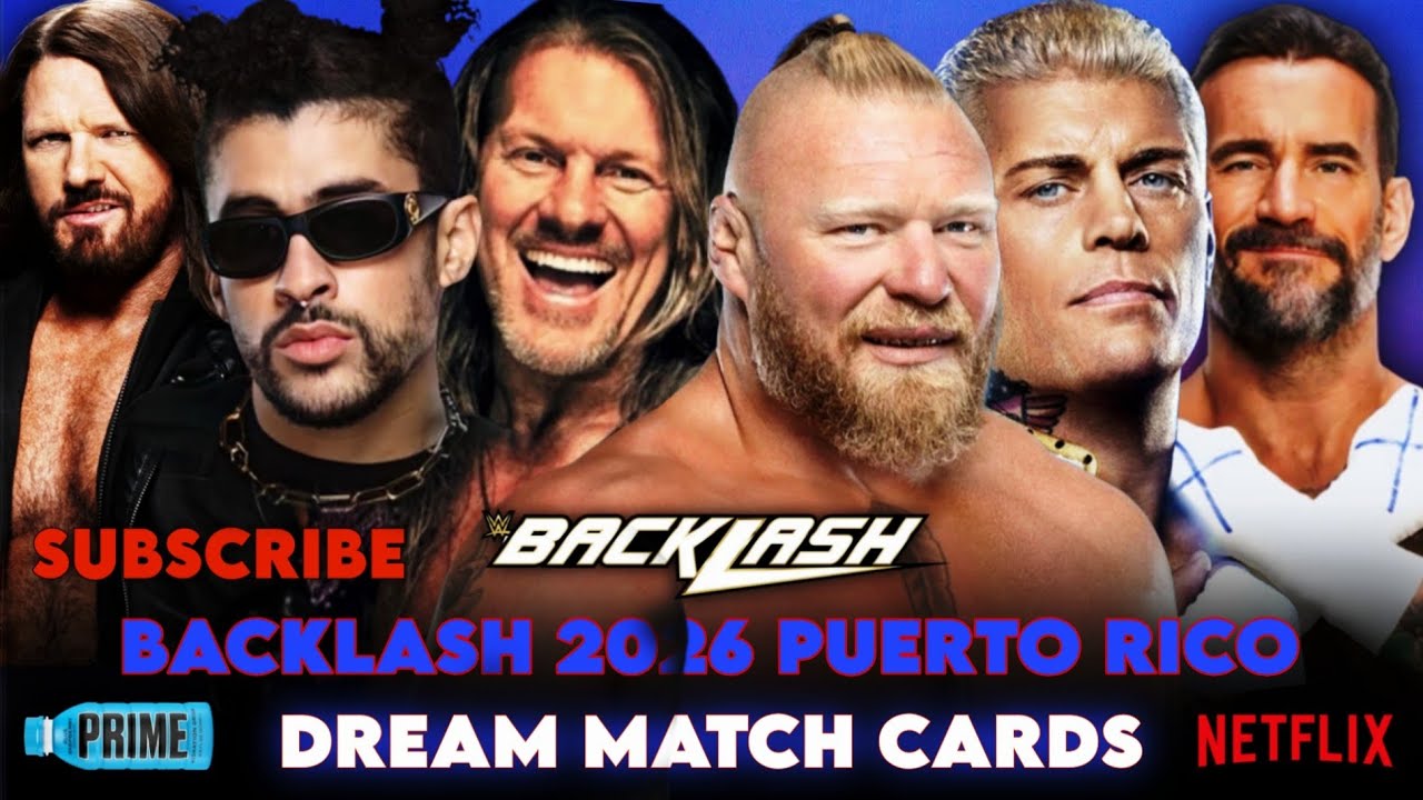Прогнозы на матчи мечты на WWE Backlash 2026 в Пуэрто-Рико [V1]