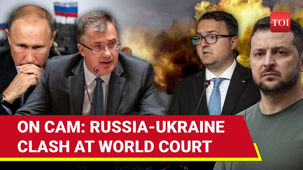 Big Fight At Hague Court; Putin Aide Shuts Down Ukraine Diplomat | 'Hopeless...' | Watch
