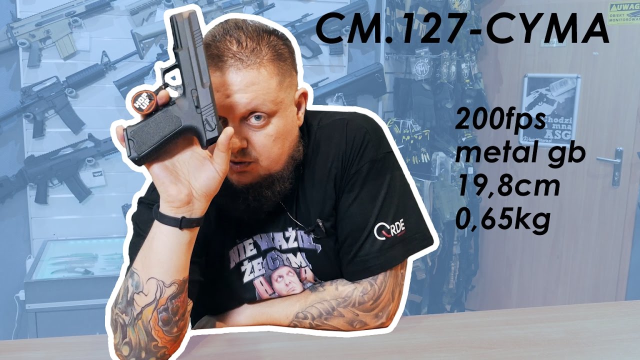 PISTOLET Cm.127 CYMA  - TANIEMILITARIA.PL