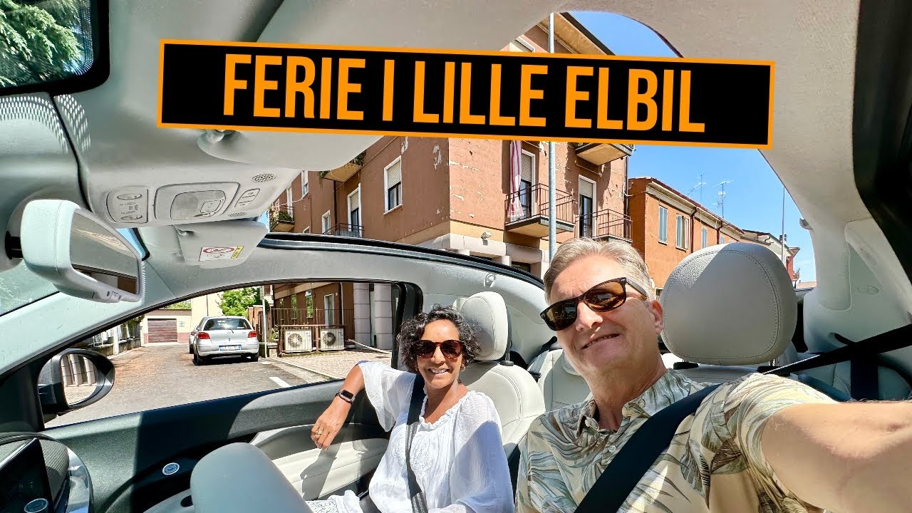 Roadtrip med lille elbil - Til Italien i en Fiat 500 E