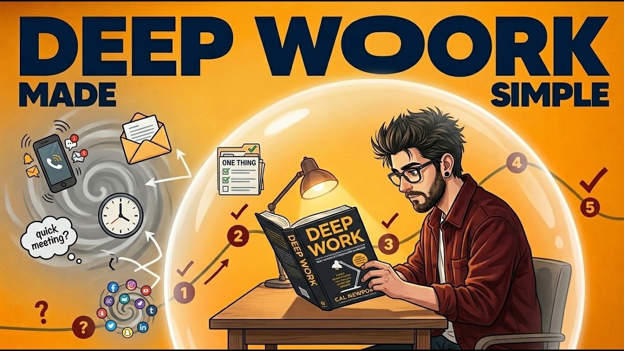 Deep Work BY Cal Newport - Book Summary