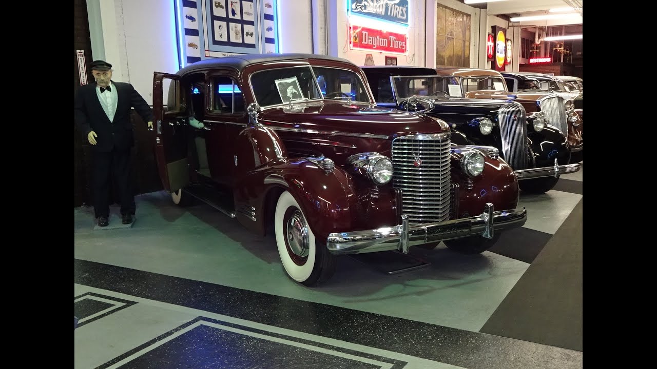 1938 Cadillac Sixteen V16 V-16 Sedan at The Klairmont Kollections on My Car Story with Lou Costabile