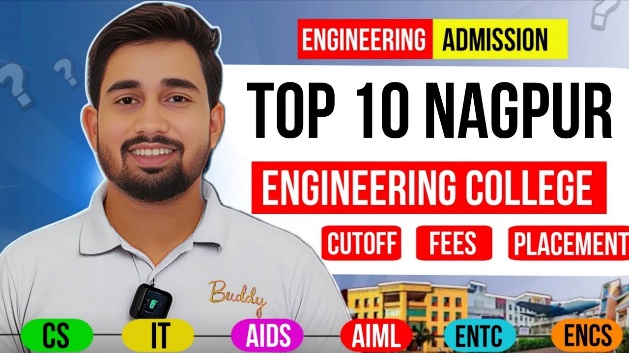 Top 10 Engineering Colleges in Nagpur with Fees,Cut off |Best Engineering Colleges in Nagpur #nagpur